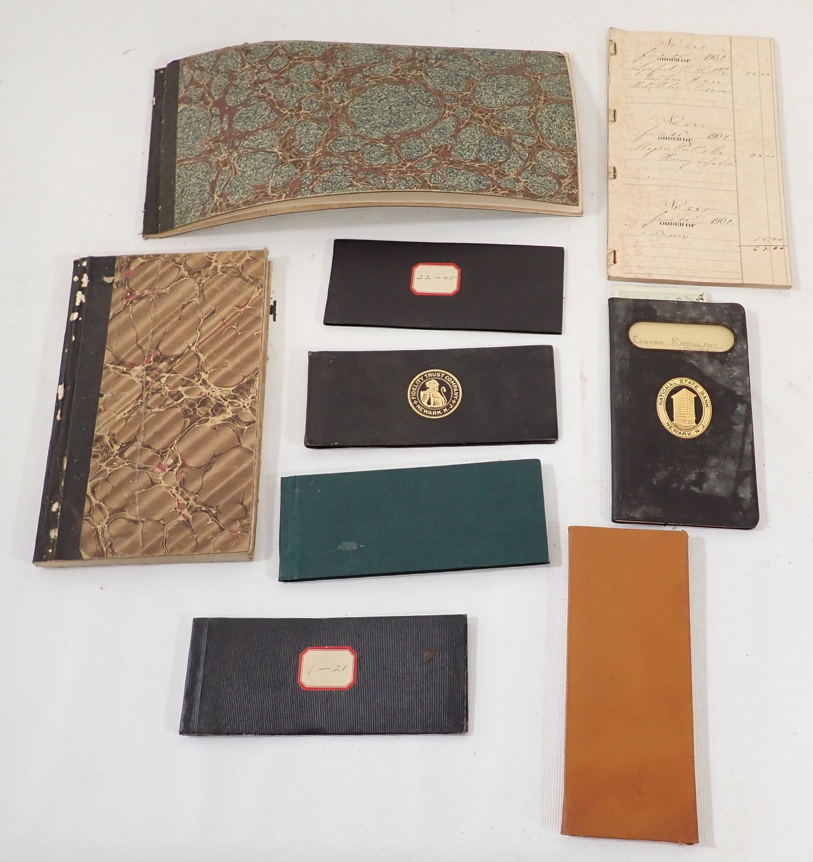 Checks & Bank Ledger Books (1 of 9)