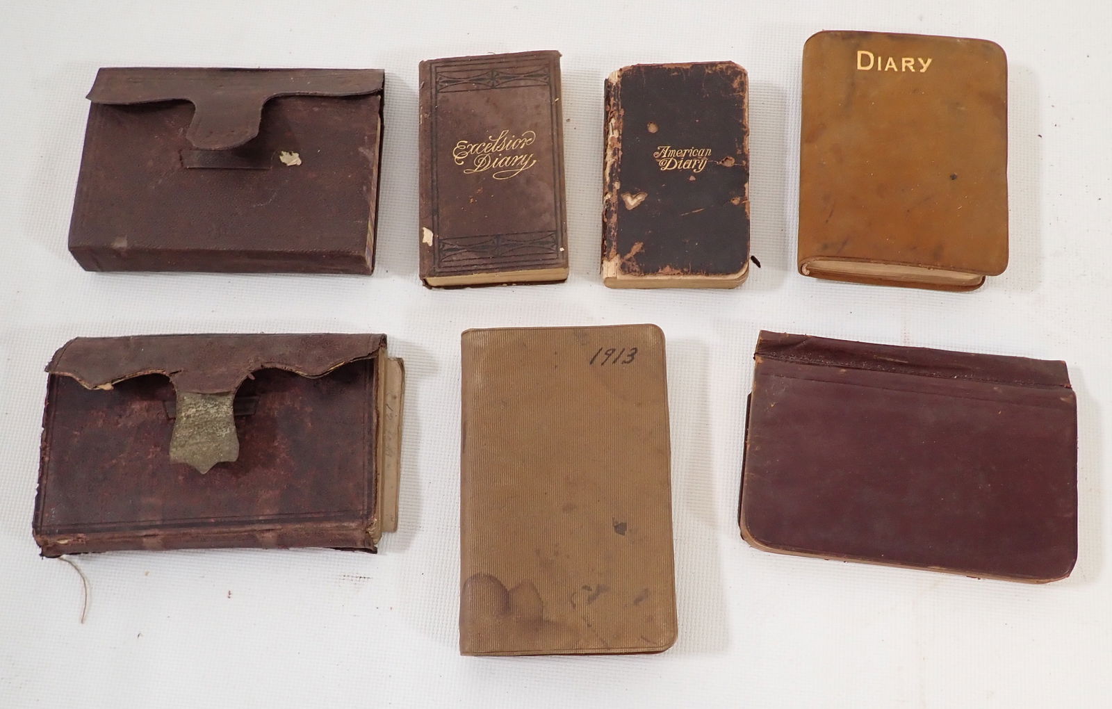 1800's 1900's Diaries & Ledger Books (1 of 10)