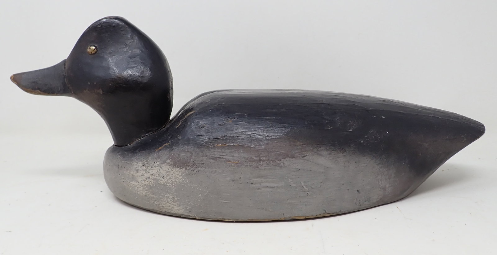 Wooden Duck Decoy: Approx 5 1/4" x 13 3/4"