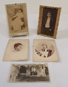 Photo Cabinet Cards & Negative