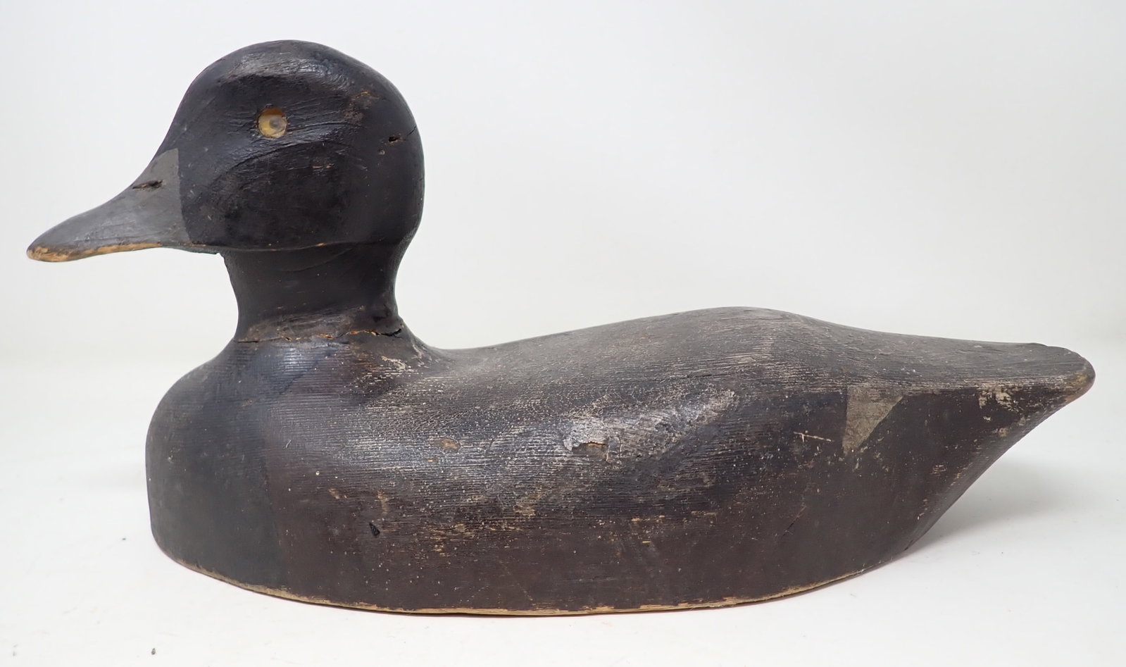 Wood Duck Decoy: Approx 5 1/2" x 12 1/2"