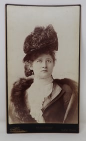 1888 Miss Mary Anderson Oversized Cabinet Card