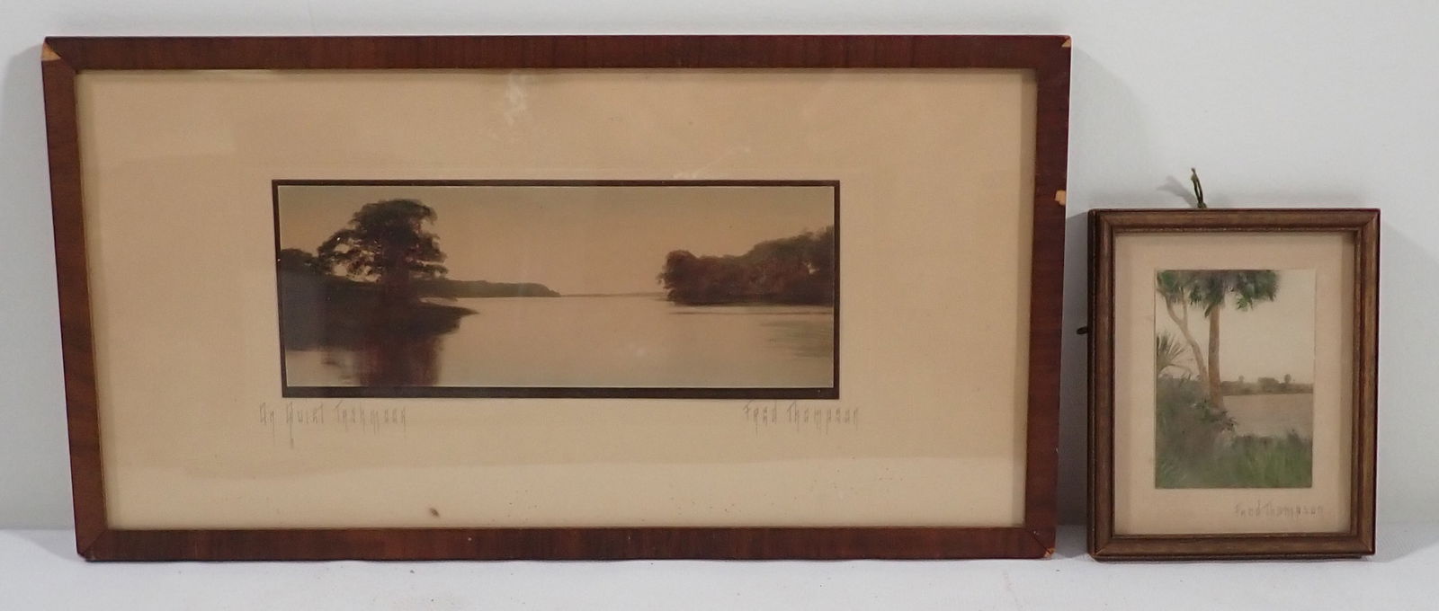 2 Fred Thompson Hand Colored Lithos (1 of 5)