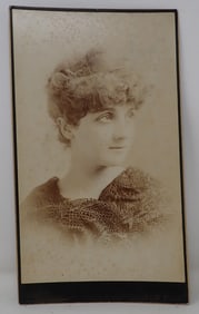 Miss Chester Oversized Photo Cabinet Card