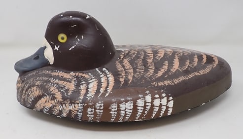 In-Vadm Bluebill Hen Duck Decoy