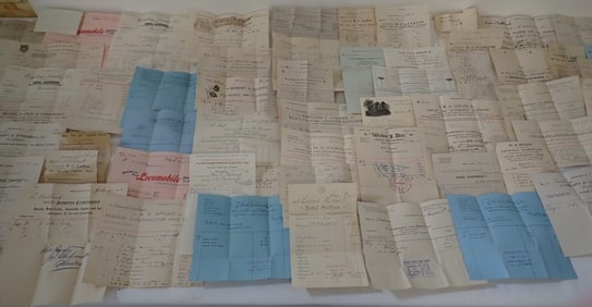 Early 1900's Bill Heads / Receipts