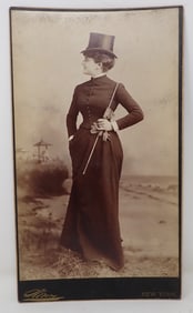Miss Kingdon Oversized Photo Cabinet Card