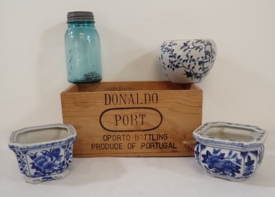 Asian Planters Canning Jar Donaldo Port Box