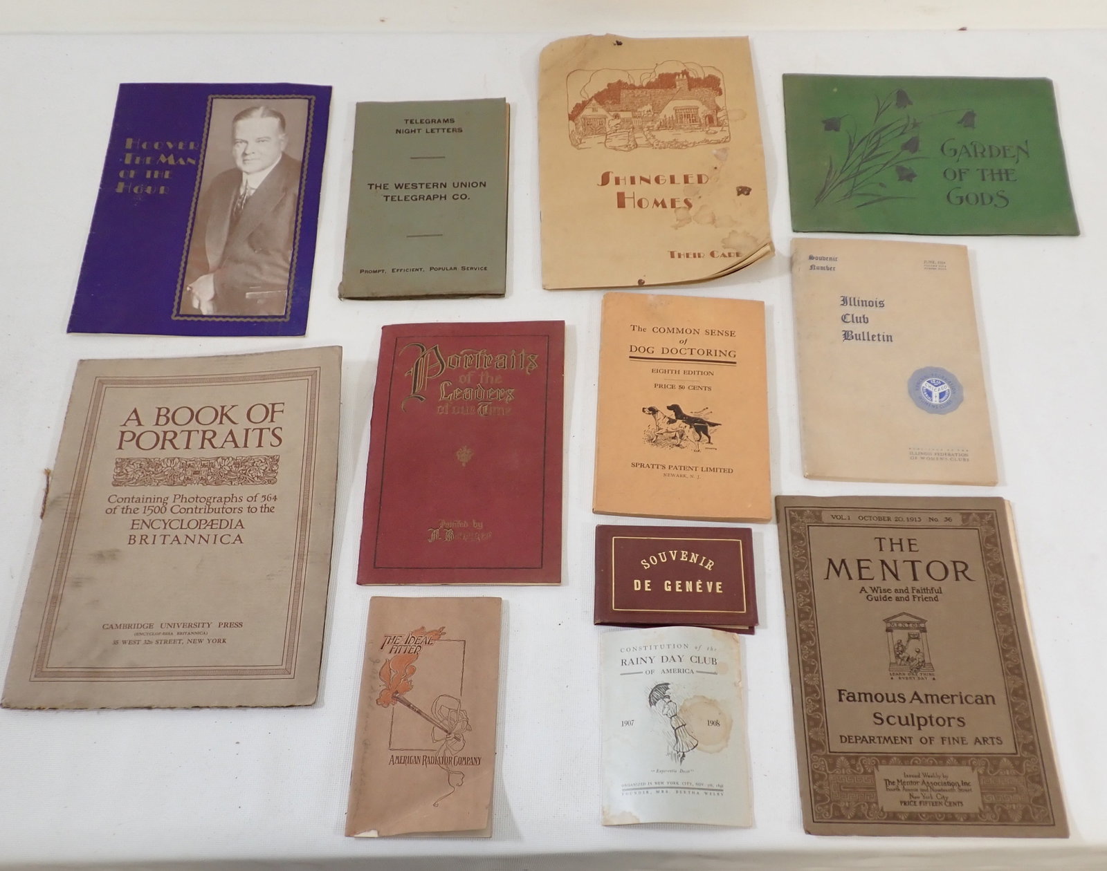Hoover & Misc Ephemera: Getting all pictured