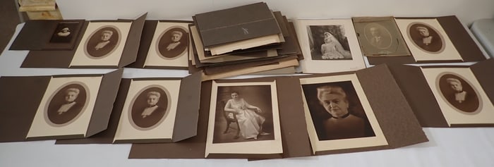 Large Lot of Family Portraits