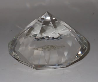 Shannon Crystal Diamond Paperweight