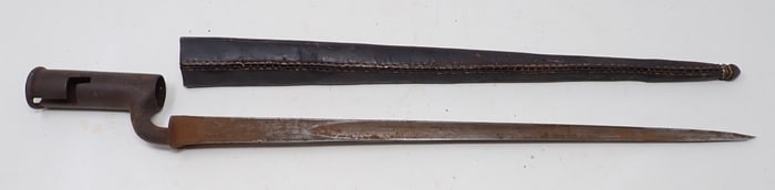 Bayonet w/ Leather Sheath