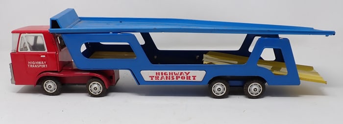 Highway Transport Friction Toy Truck