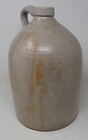 Evan R Jones Pittston Pa 2 Gallon Stoneware Jug