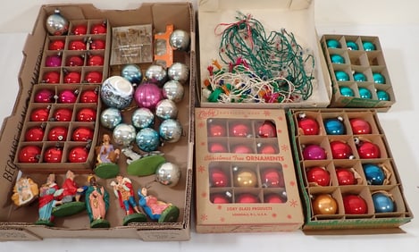 Christmas Ornaments & Nativity Figures