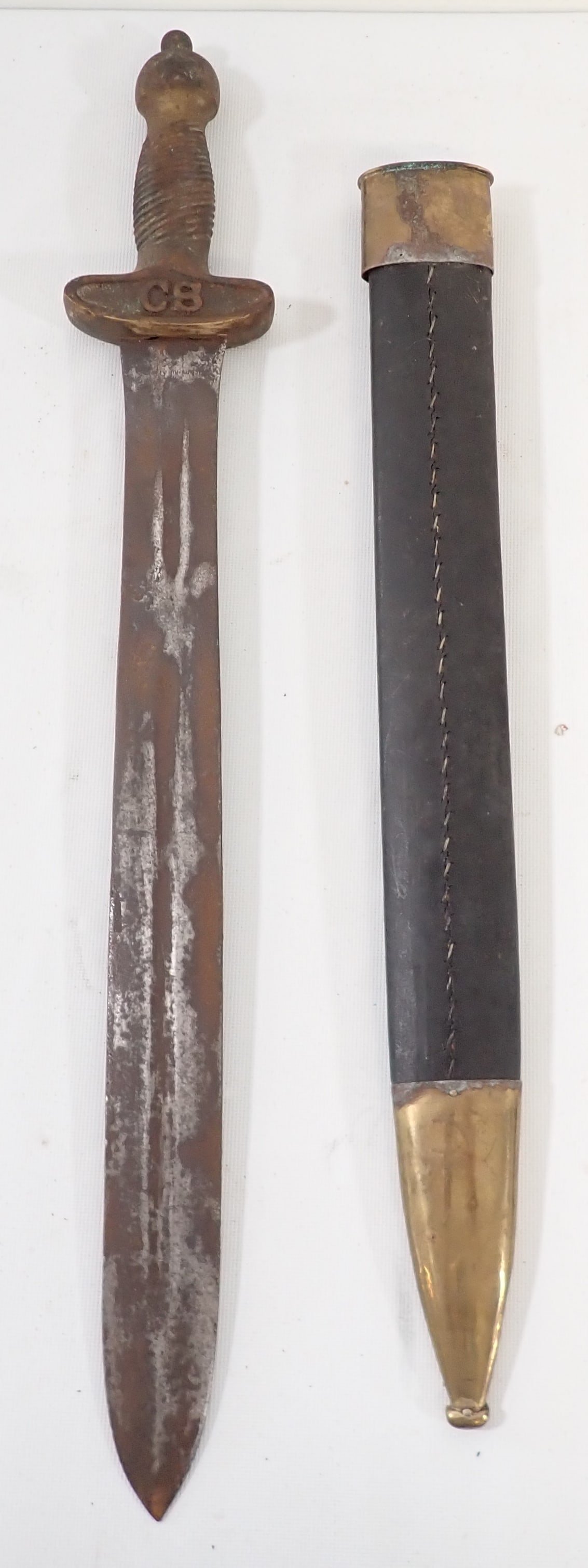 Civil War Confederate Artillery Short Star Sword (1 of 12)
