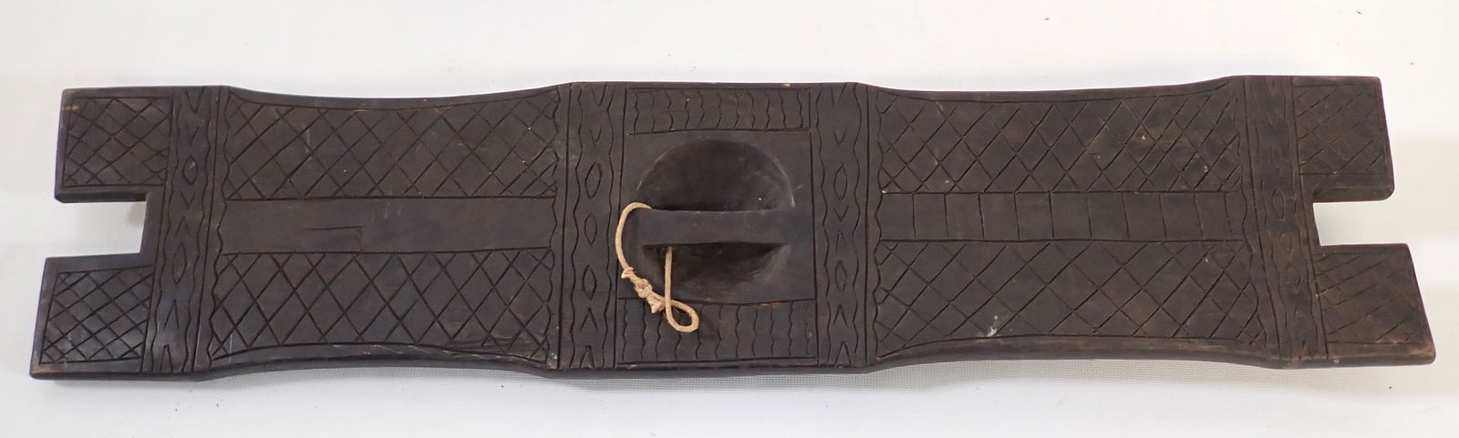 Tribal Wood Shield: Approx 6 1/2" x 28".