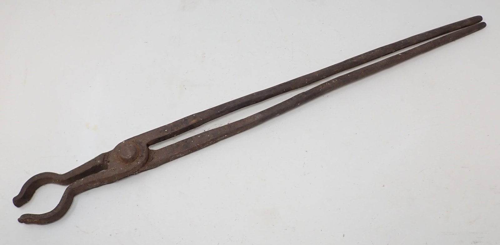 Blacksmith Tongs: Approx 23 7/8" long.