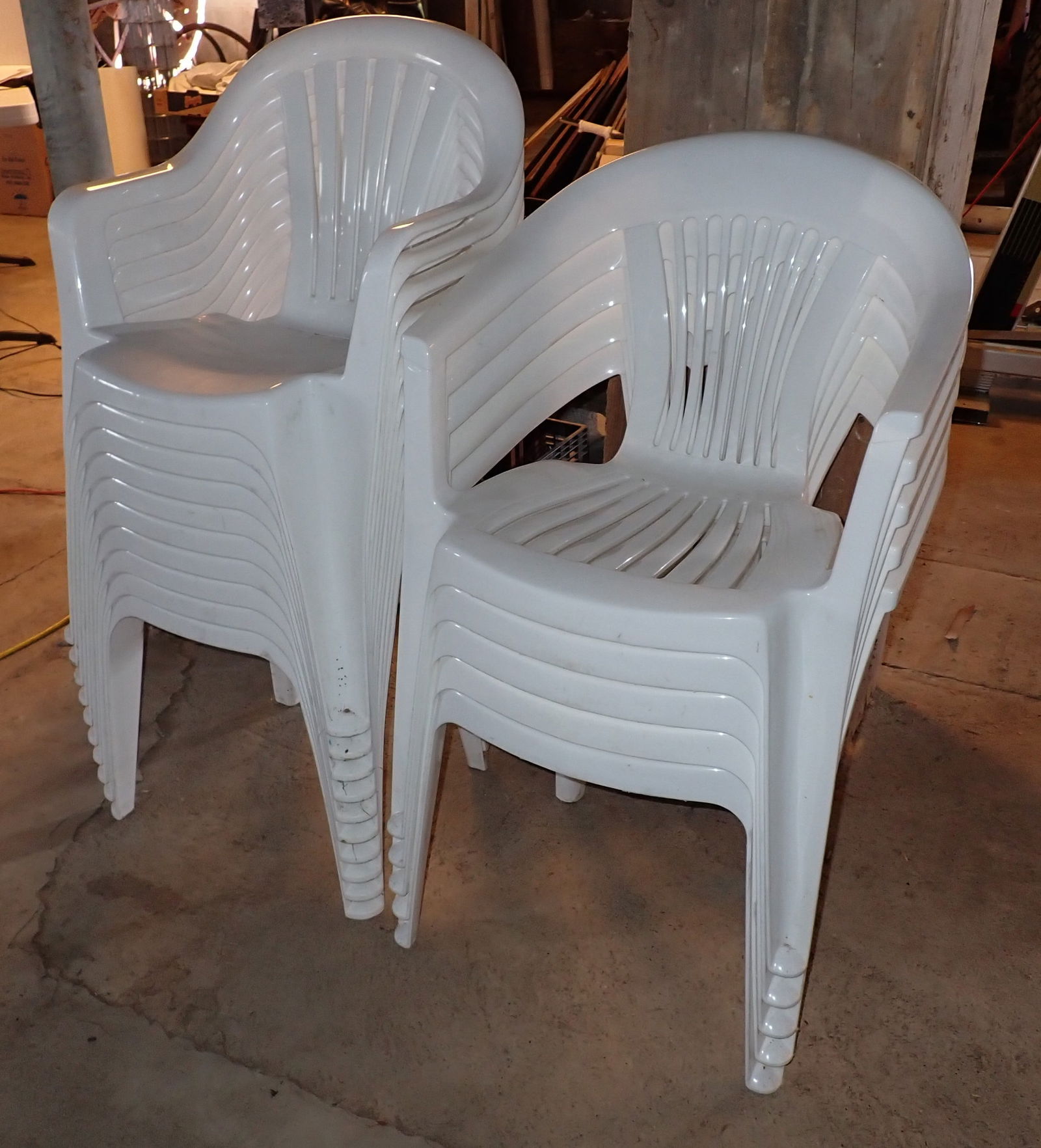 15 Plastic Patio Chairs (1 of 1)