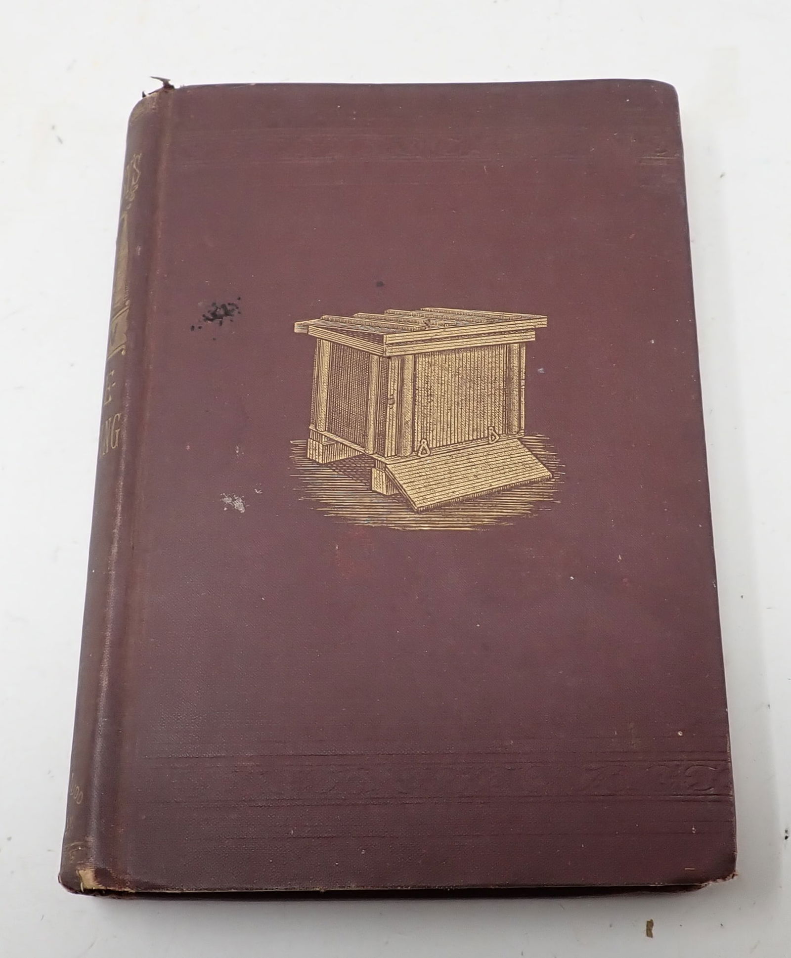 1880 Quinby's New Bee-Keeping Book: Book
