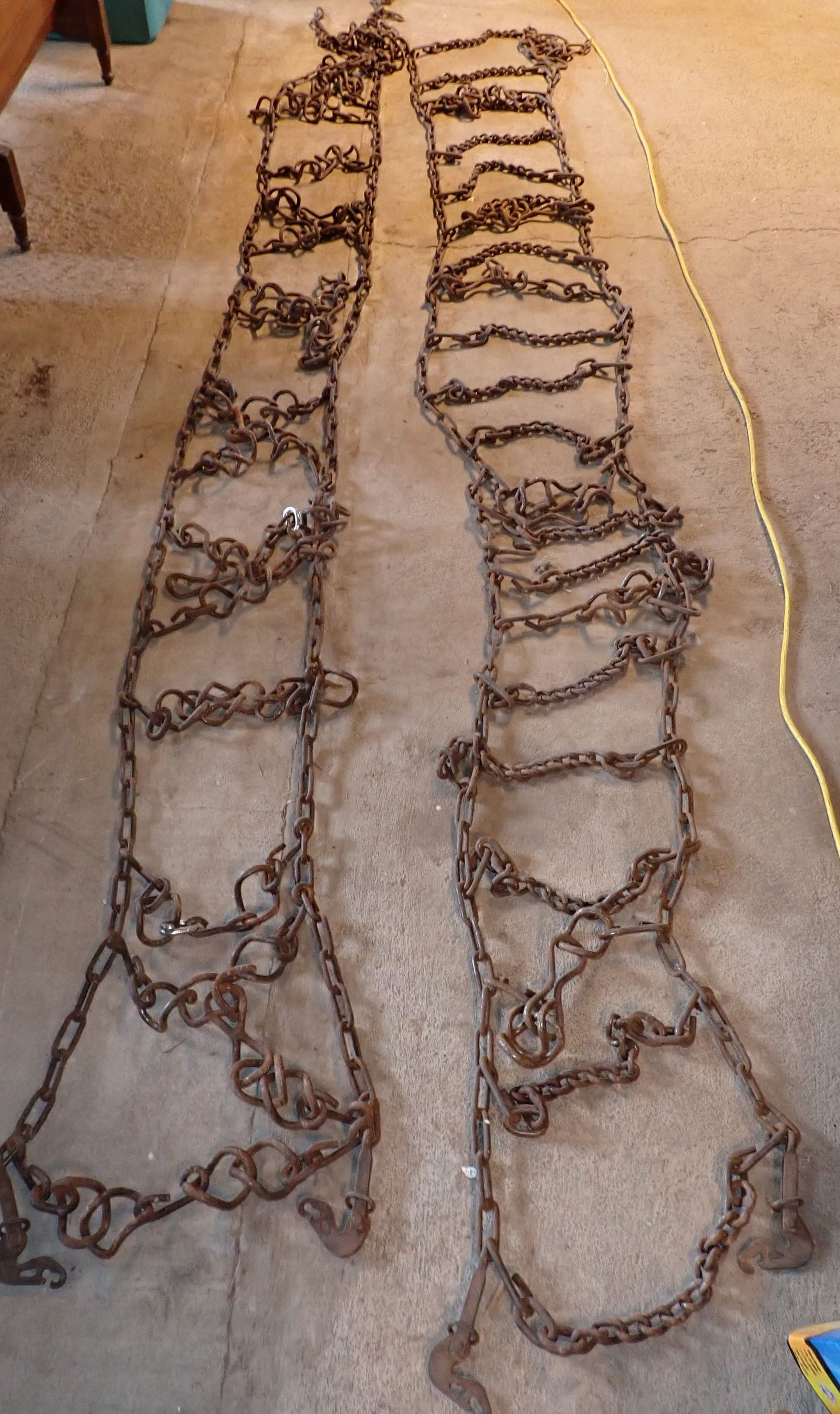 Tractor Tire Snow Chains (1 of 3)