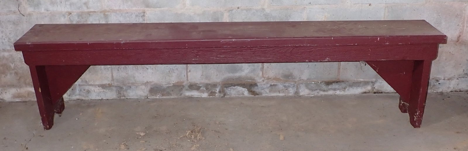 Bench in Red Paint (1 of 3)