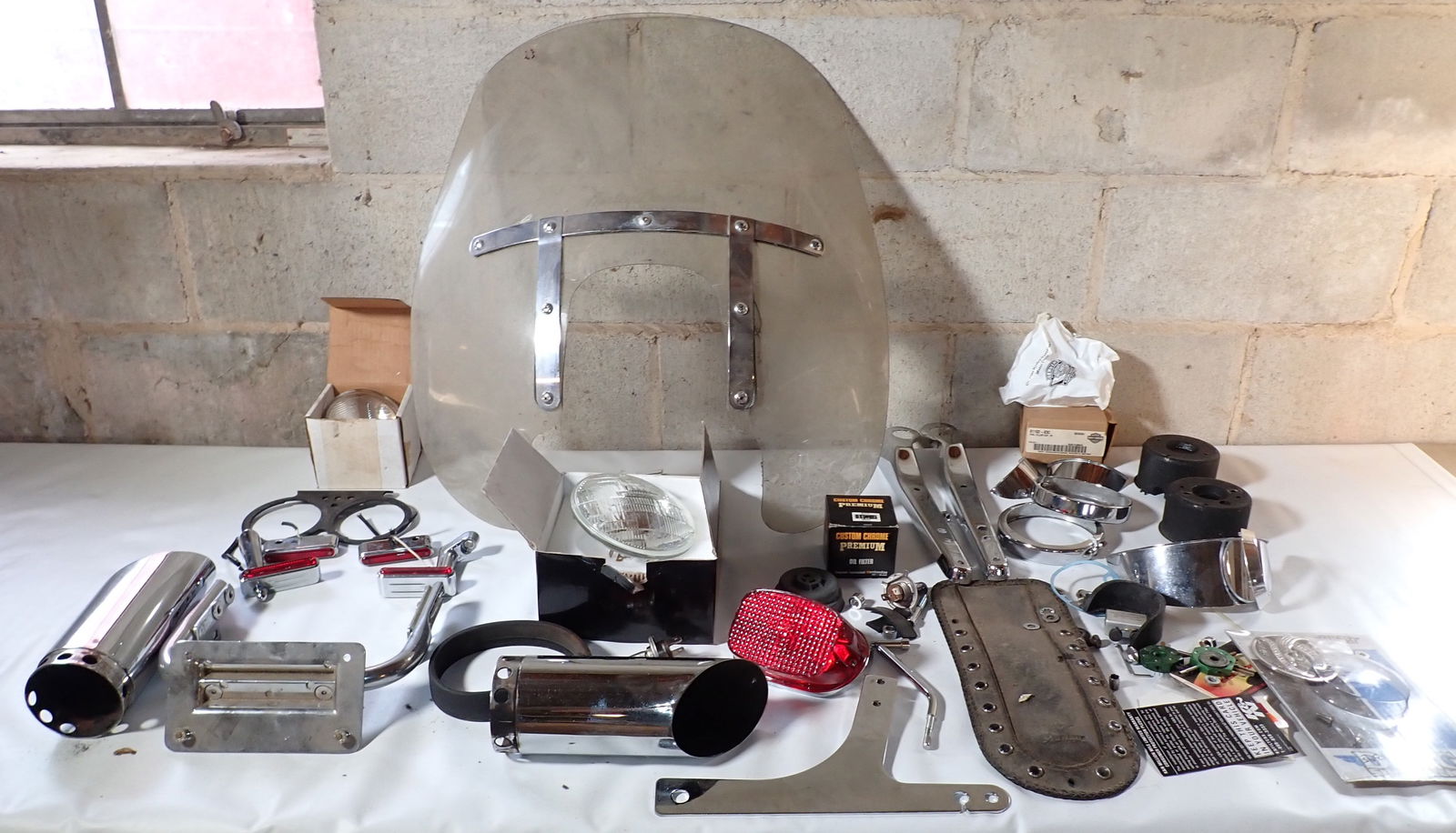 Harley Davidson Motorcycle Parts: No shipping