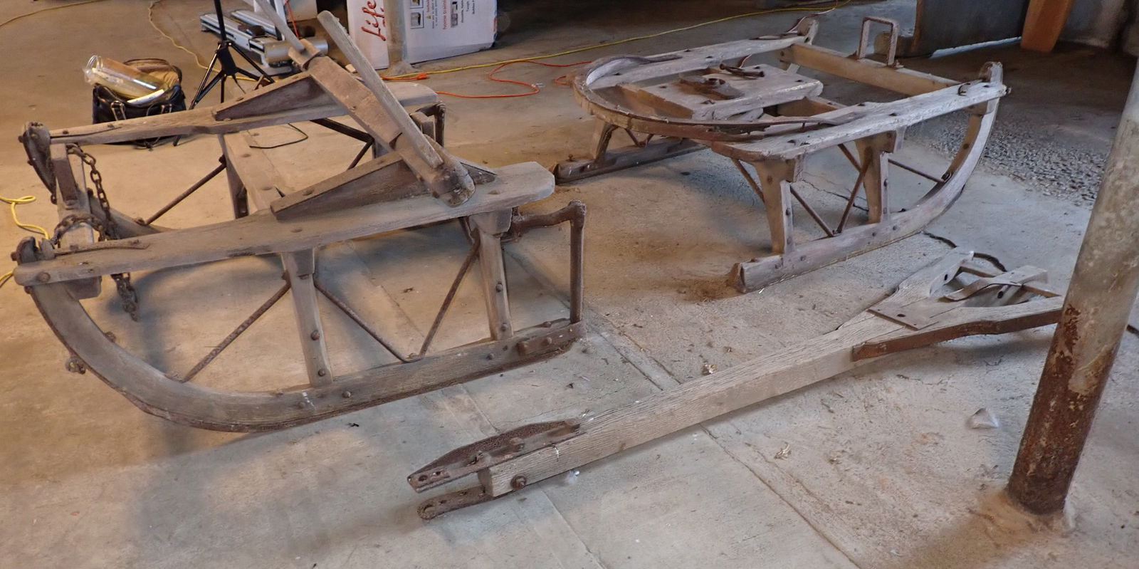 Horse Drawn Sleigh Running Gear (1 of 7)