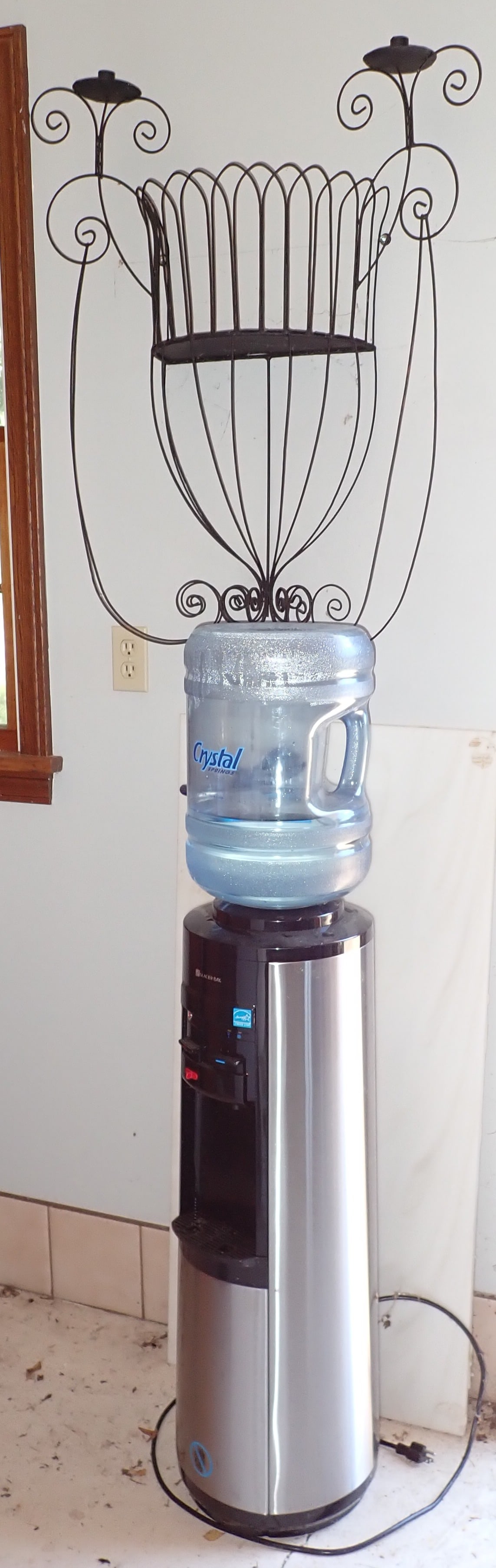 Glacier Bay Water Dispenser Wire Candle Shelf & Resin Top (1 of 5)