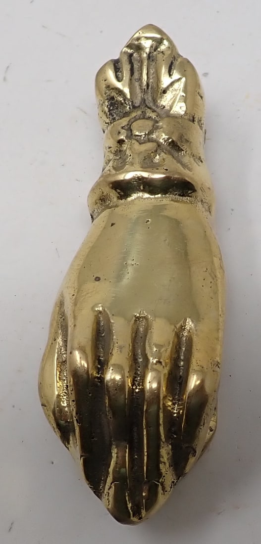 Brass Victorian Style Door Knocker (1 of 3)