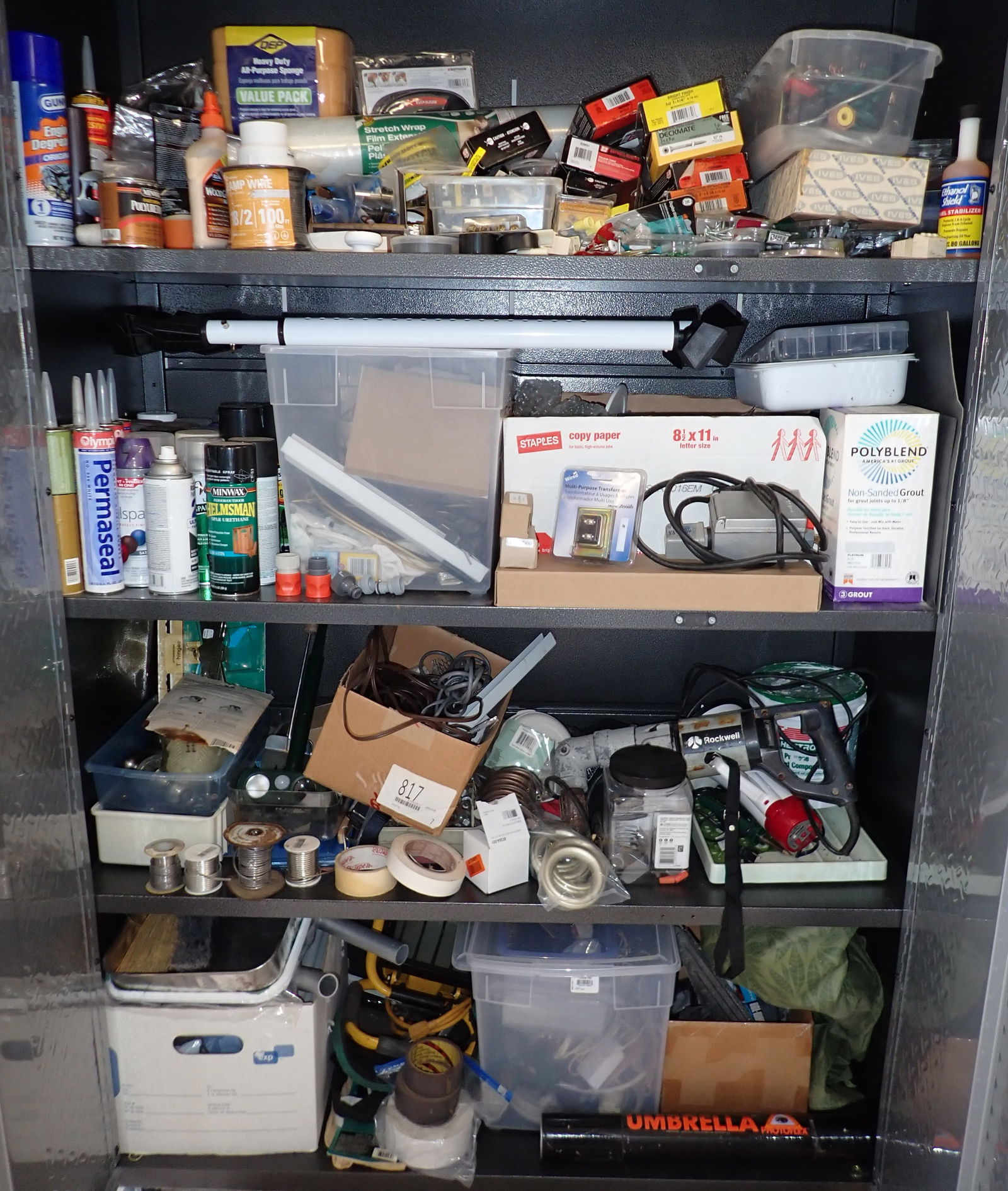 Hardware & Misc Cabinet Contents (1 of 10)