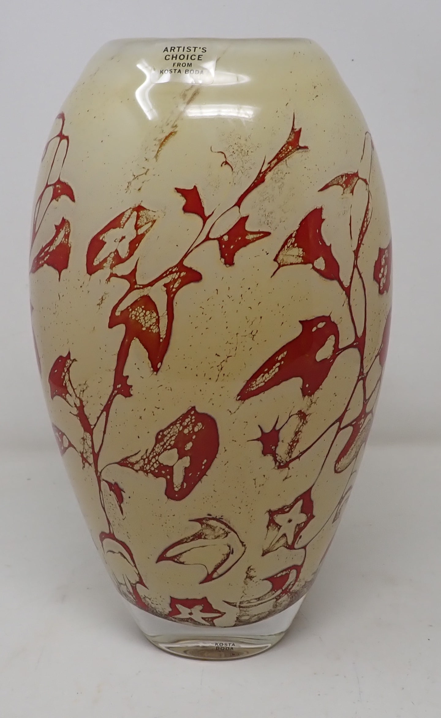 Artist Choice Kosta Boda Signed Vase (1 of 5)