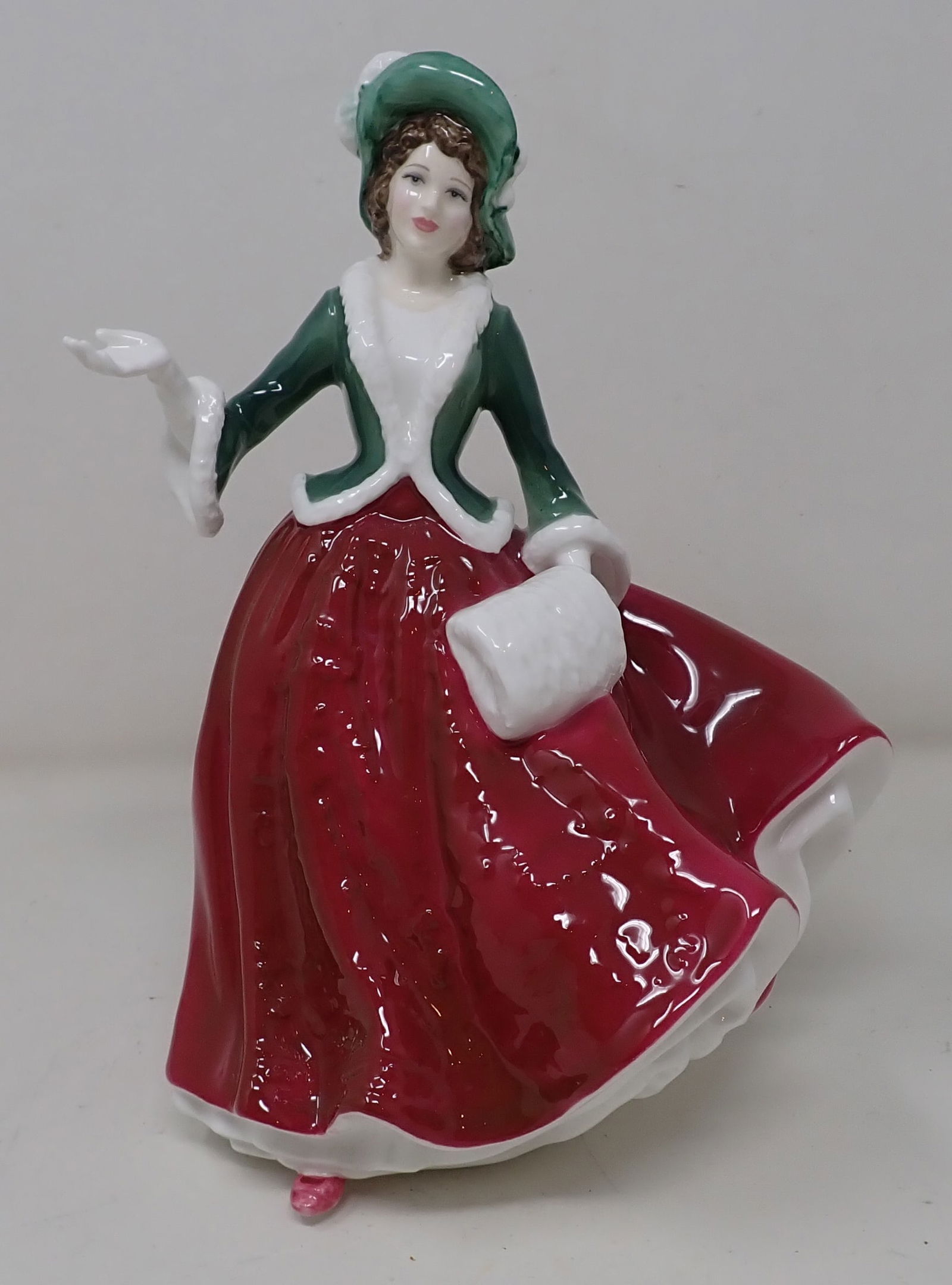 Signed Royal Doulton Victorian Figurine (1 of 2)