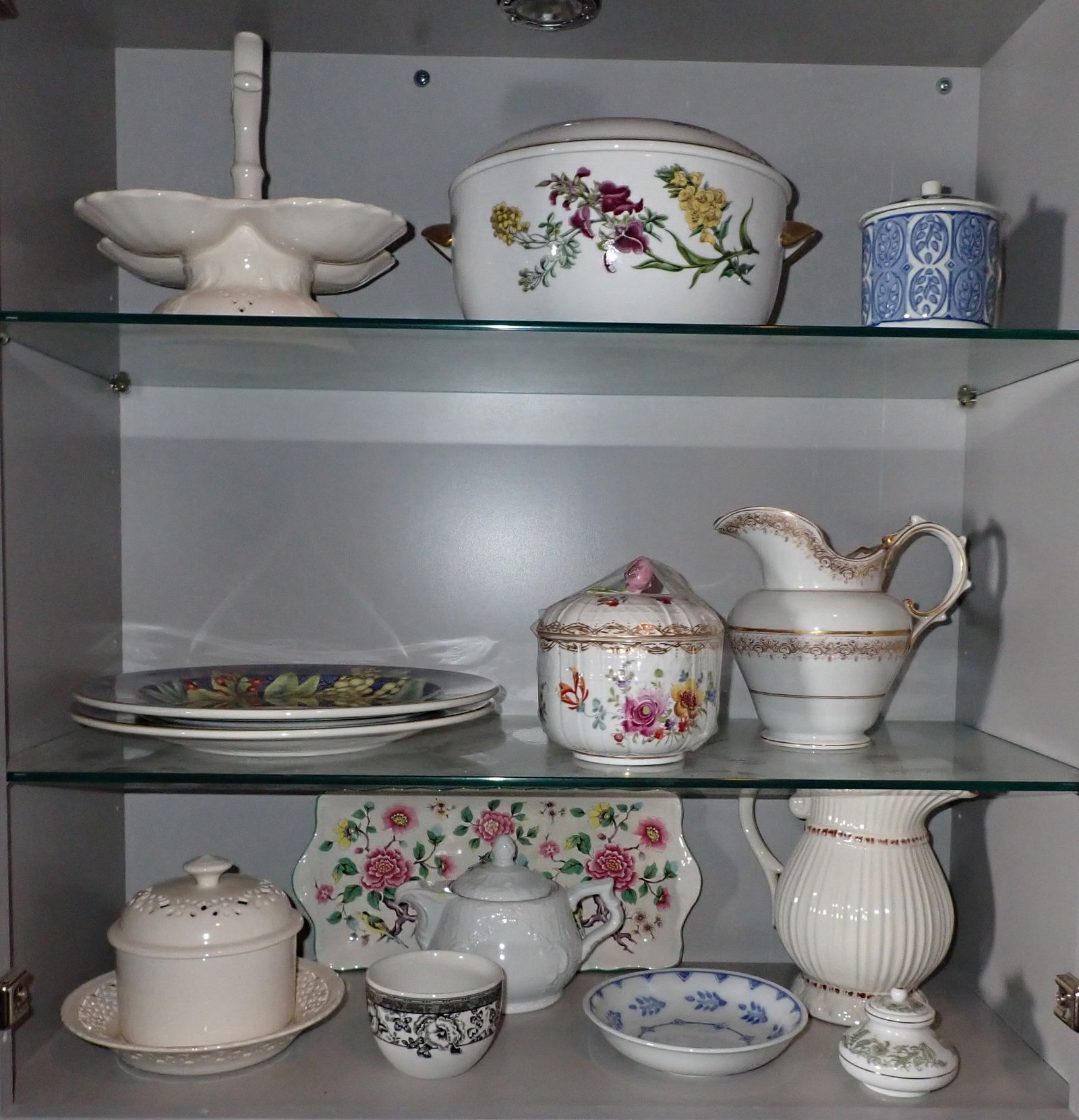 Pottery Porcelain China incl Leeds Spode Rosenthal: Must take all. No shipping