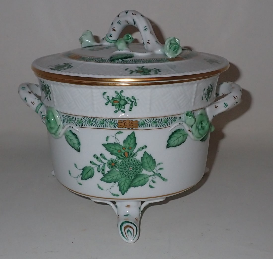 Herend Footed Biscuit Jar (1 of 3)