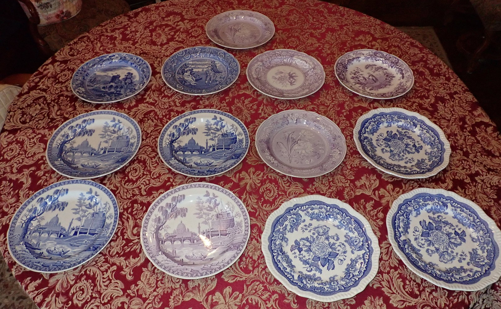 Spode Blue Room Archive & Misc Plates (1 of 7)