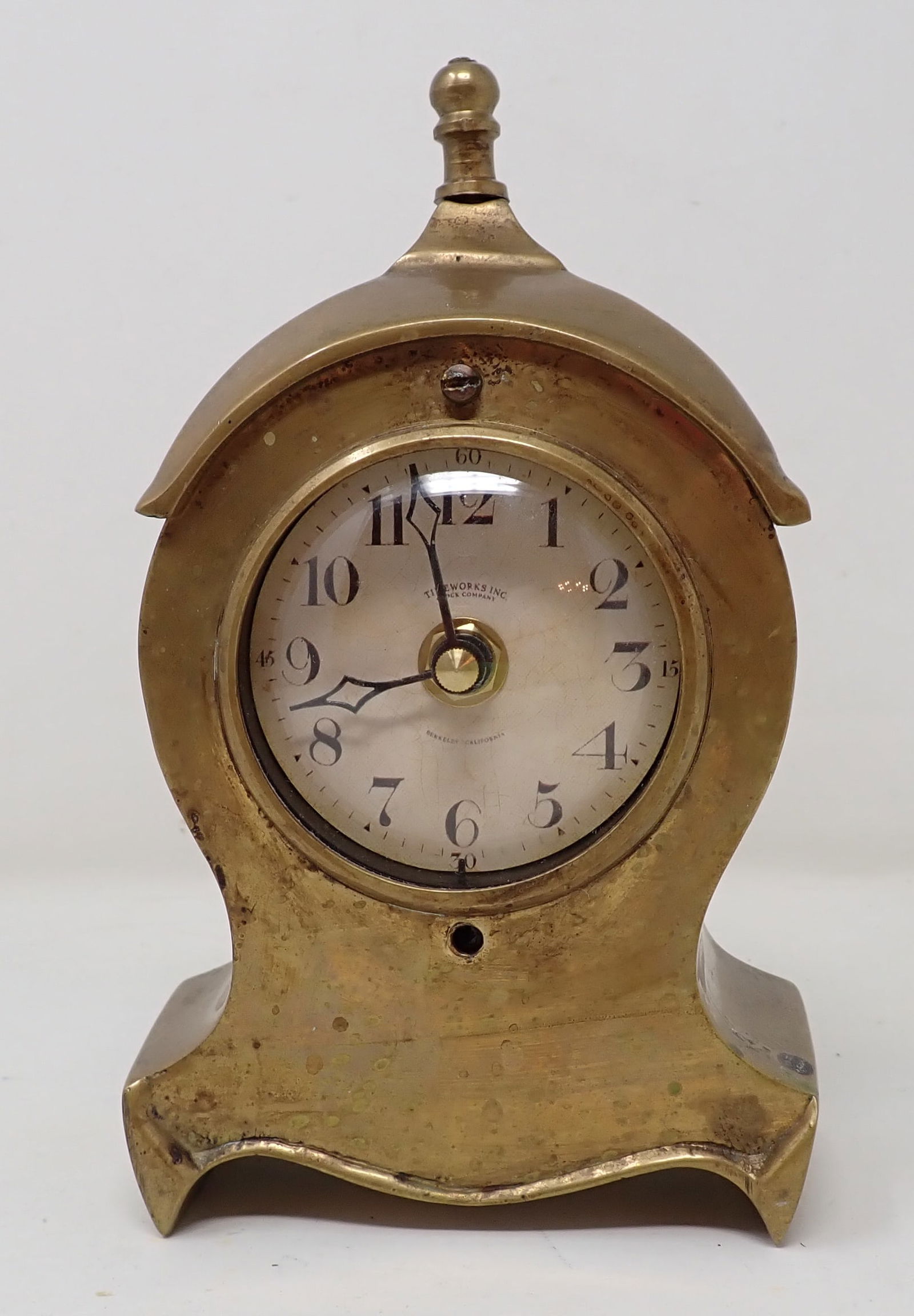 Timeworks Brass Battery Operated Clock (1 of 5)