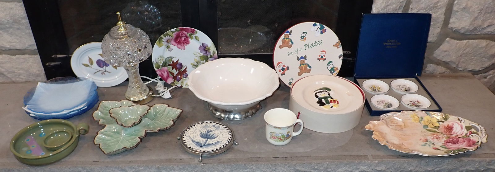 Trays Serving Bowl Table Lamp & Misc (1 of 7)