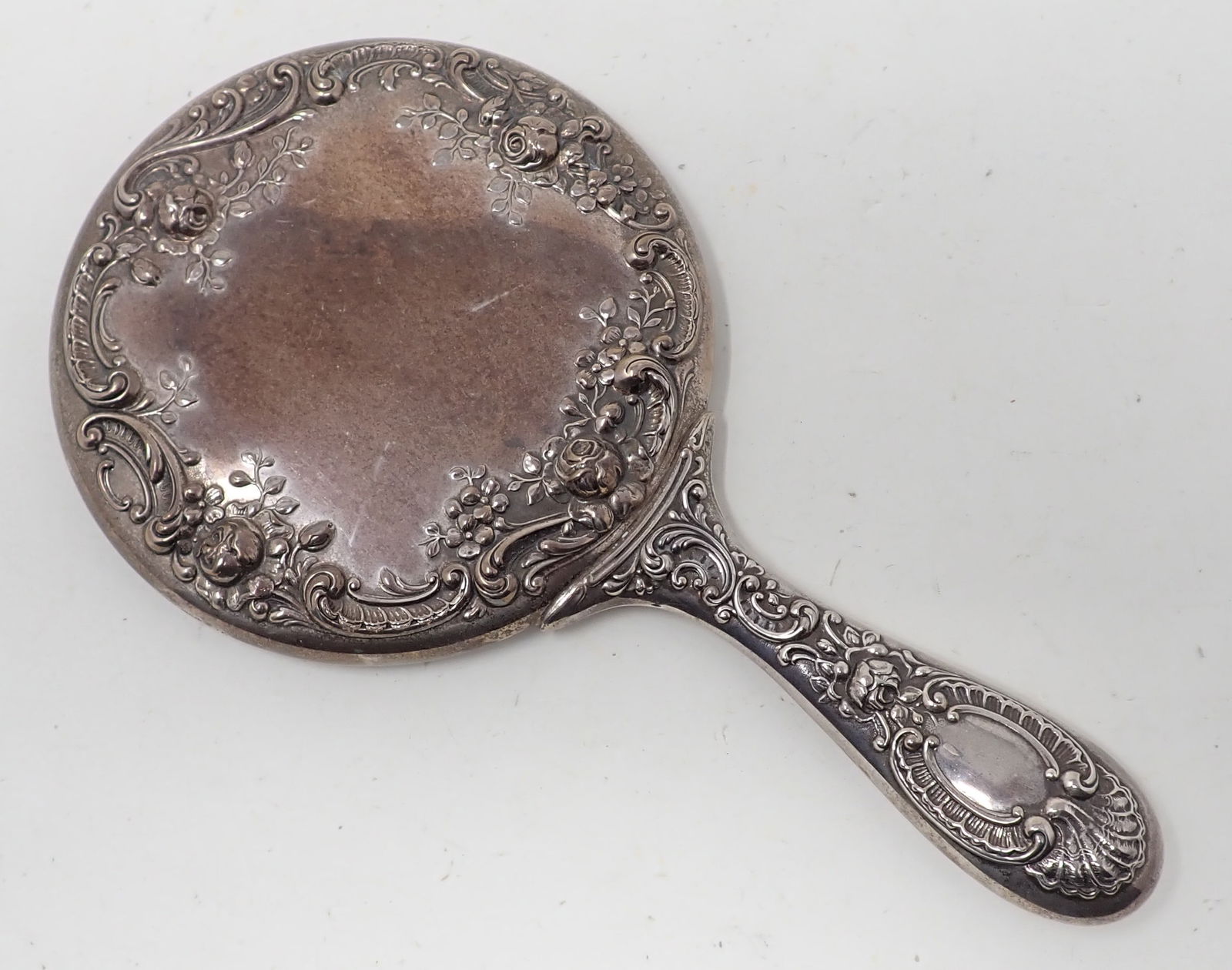 Gorham Sterling Silver Vanity Mirror (1 of 3)