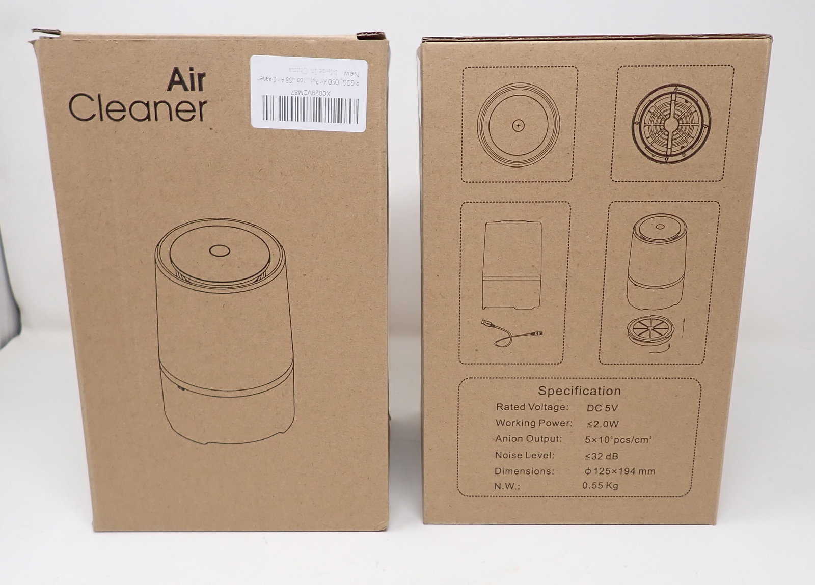 2 Rigoglioso Air Cleaners NIB: New in boxes