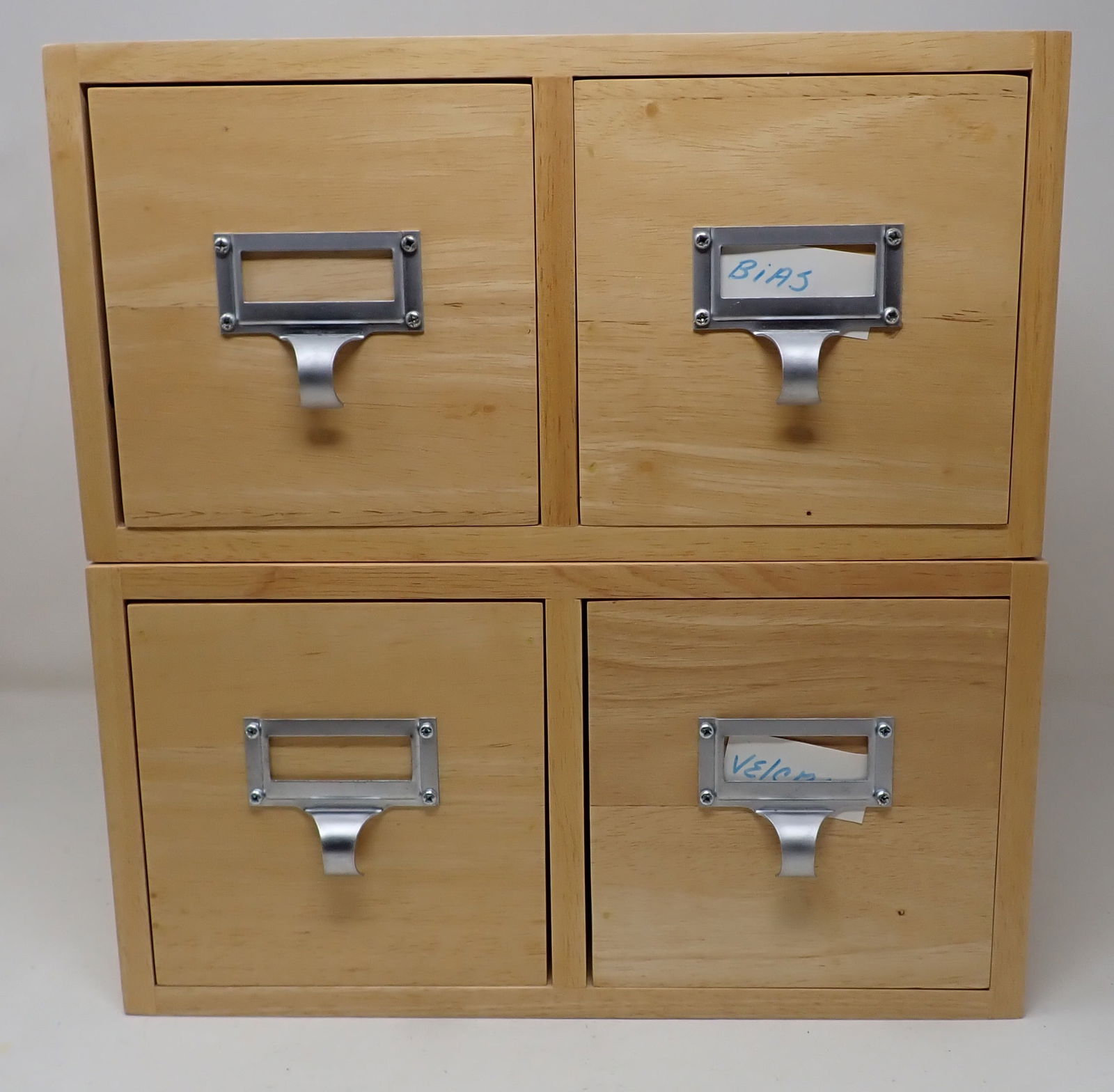 2 File Card Boxes / Organizers & Contents (1 of 4)