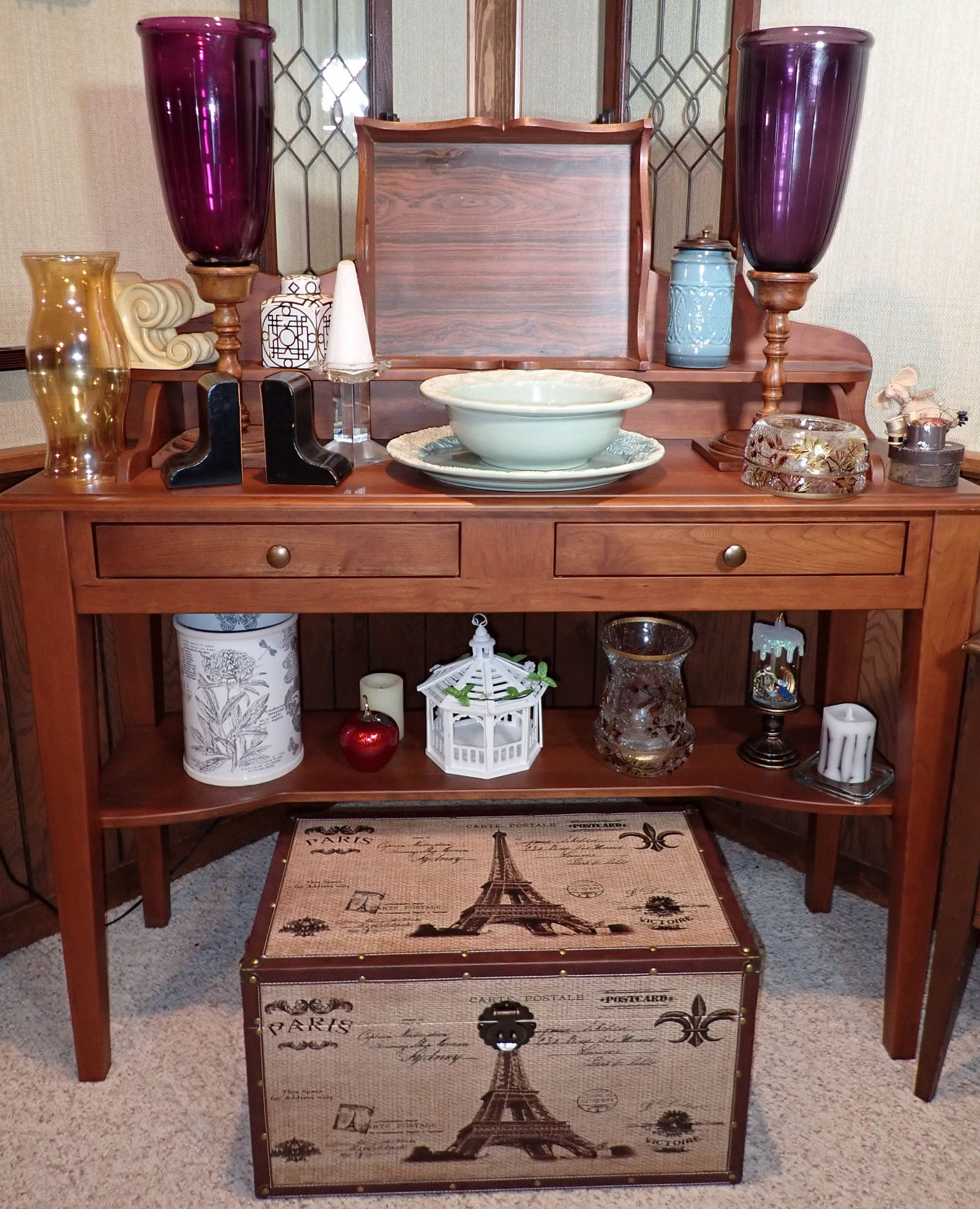 Paris Chest LL Bean Bowl / Platter & Misc (1 of 11)