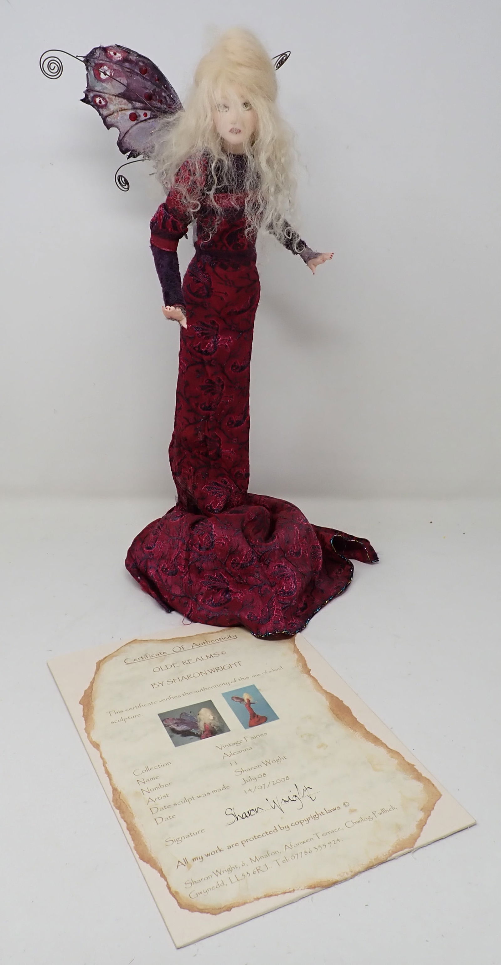 Sharon Wright Olde Realms Vintage Fairies Sculpture (1 of 3)