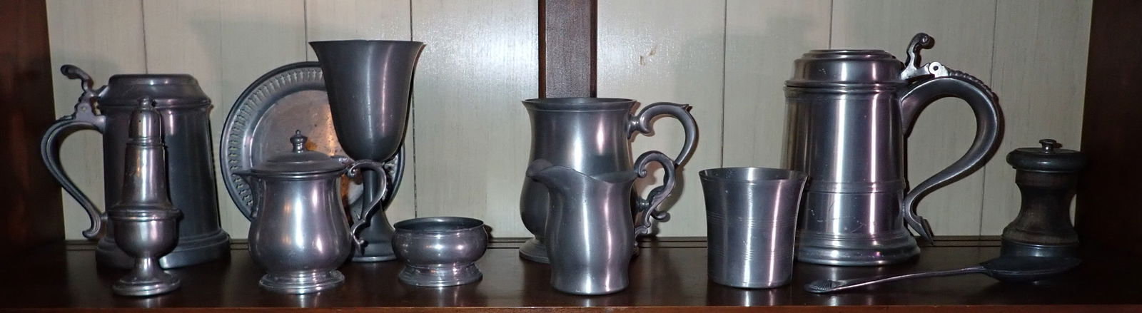 Pewter Steins Mugs Creamer & Misc (1 of 6)