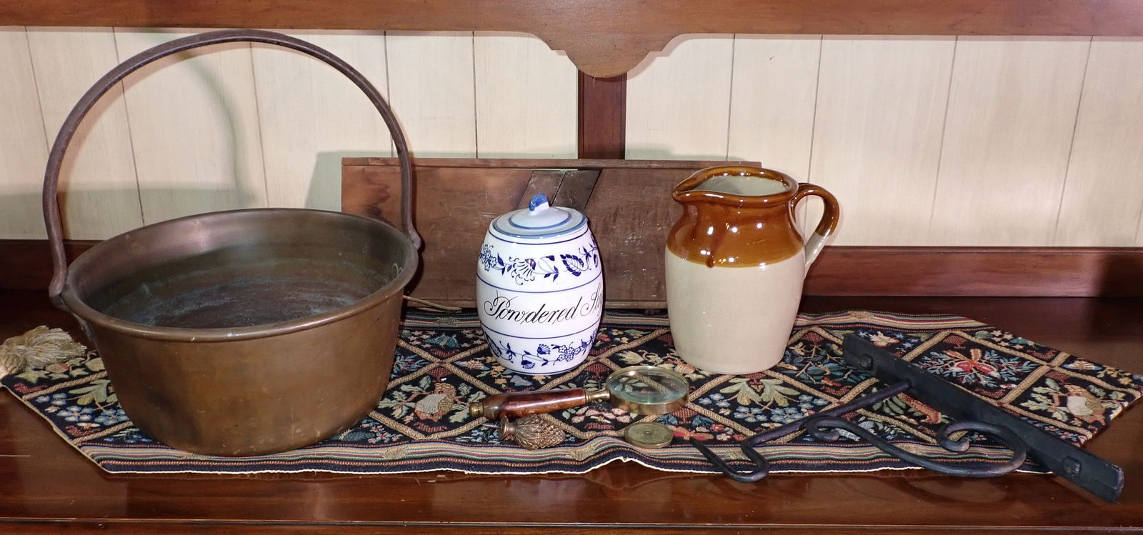 Cabbage Cutter Wall Hook Pitcher & Misc (1 of 7)