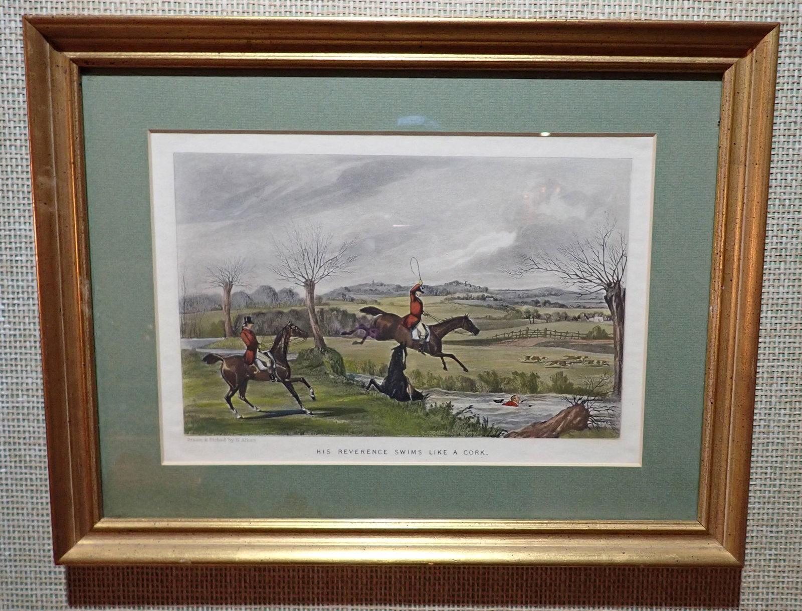 H. Alken Fox Hunt Etching (1 of 5)
