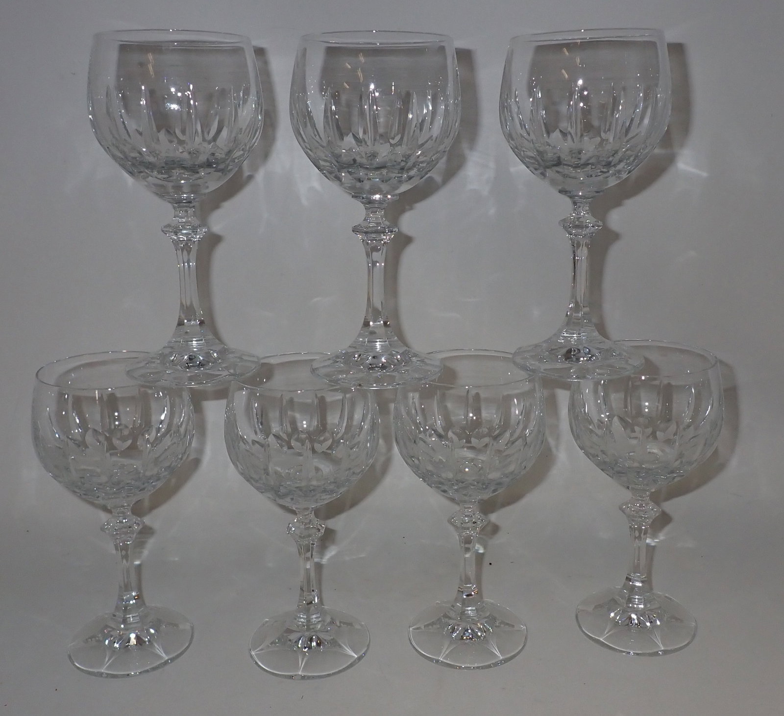 7 pc Crystal Stemware (1 of 2)