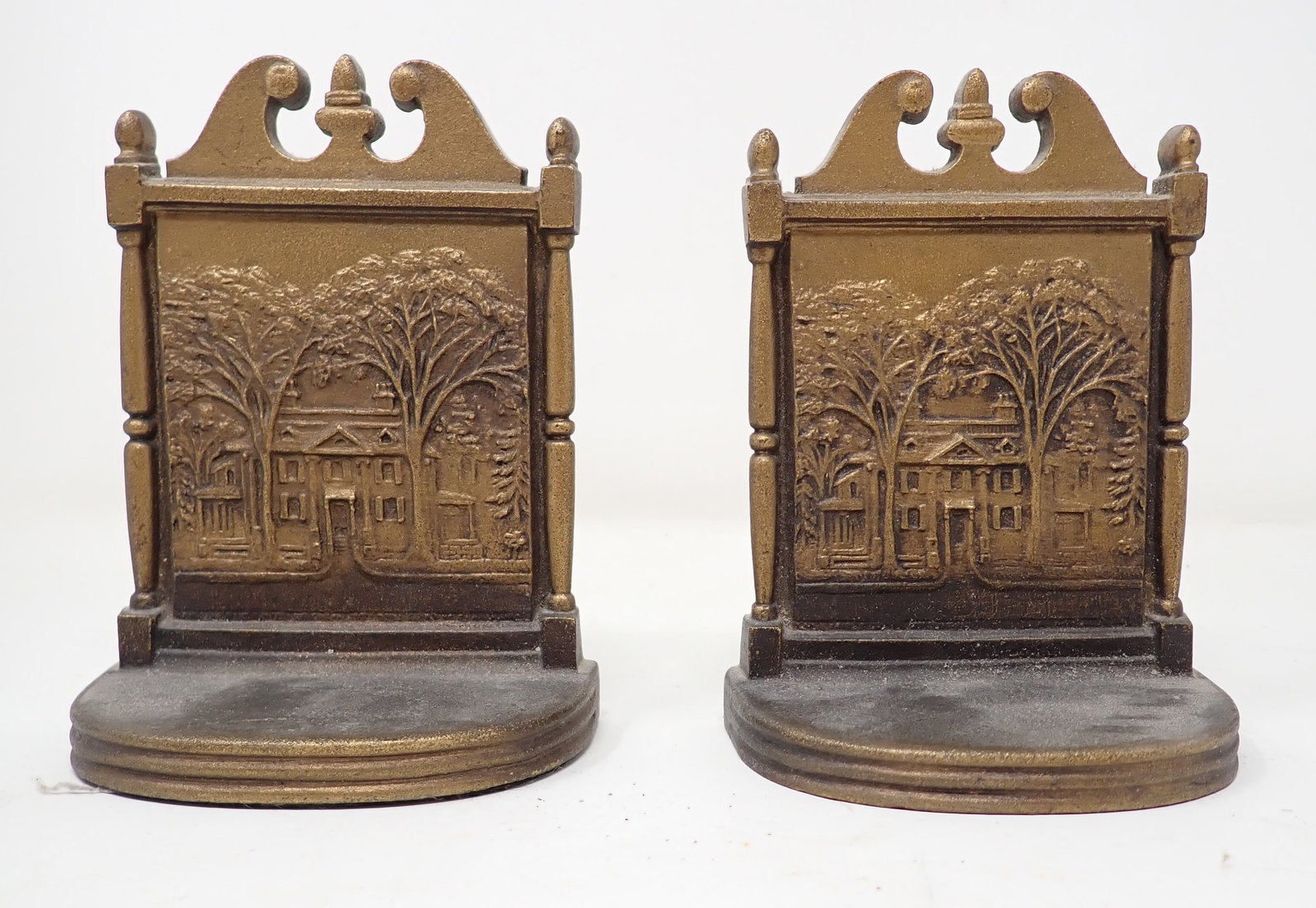 Bradley & Hubbard Brass Bookends (1 of 3)