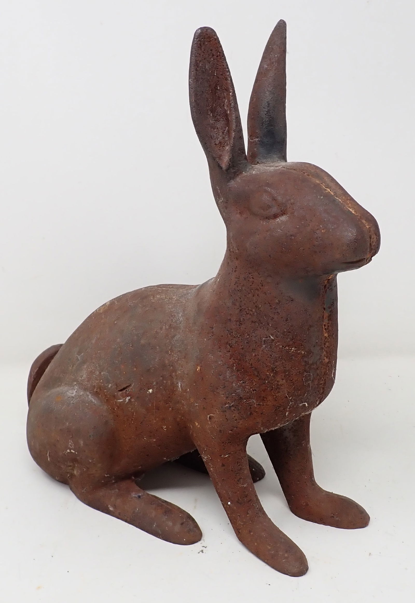 Cast Iron Doorstop / Garden Rabbit (1 of 5)