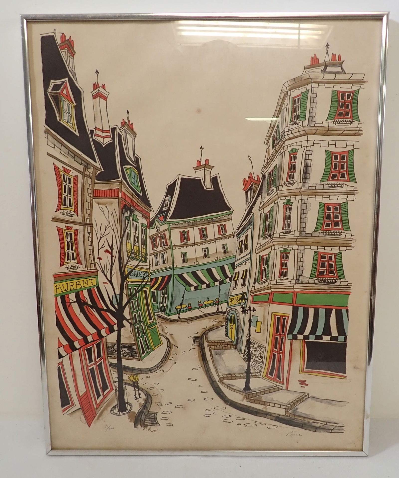 Hand Colored Lithograph (1 of 5)